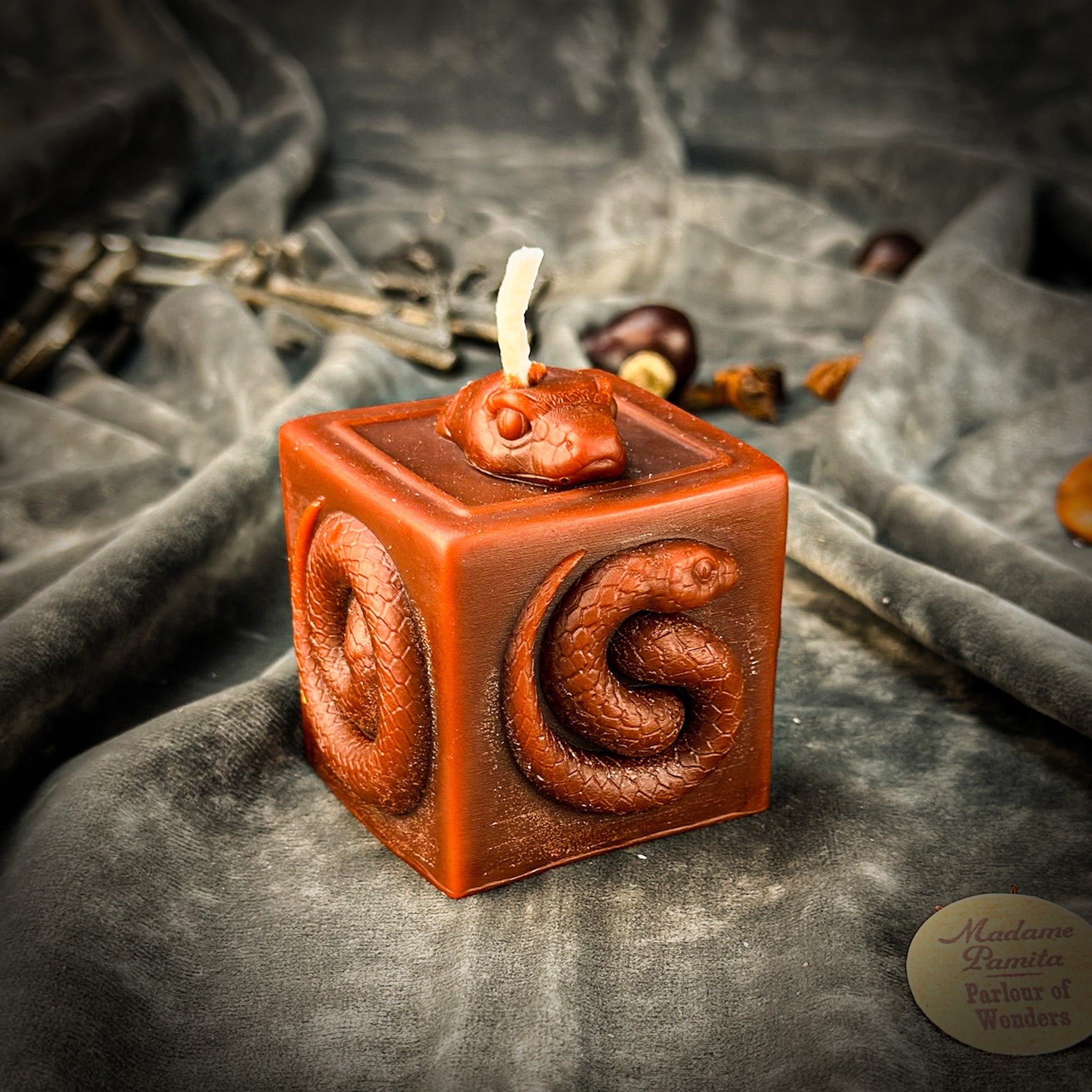 Snake of Transformation Candle Spell Kit - Renewal & Personal Growth