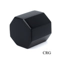 Black Obsidian 3D Octagon/ 40mm AVG