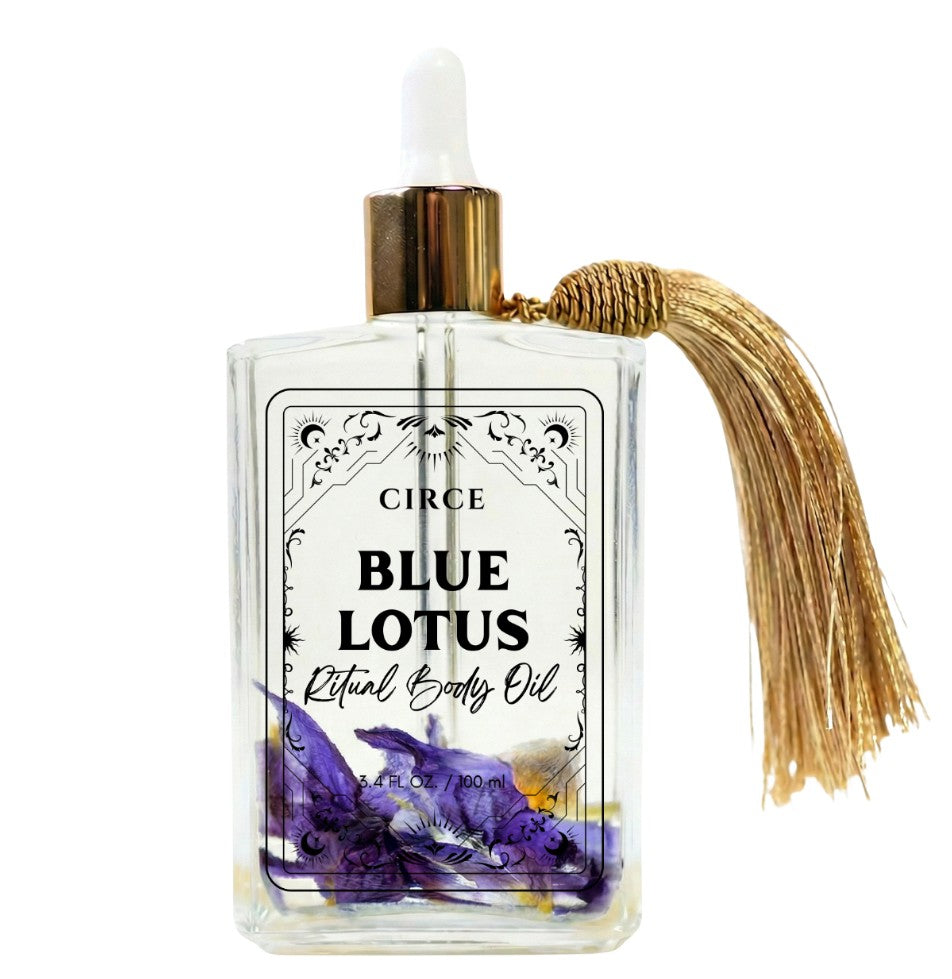 Blue Lotus Ritual Body Oil – Peace, Dreams & Spiritual Connection | Multi-Use Oil