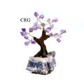 Brazilian Amethyst Bonsai Tree with Crystal Base / SIZE #1 (5.5"-6.5" AVG)
