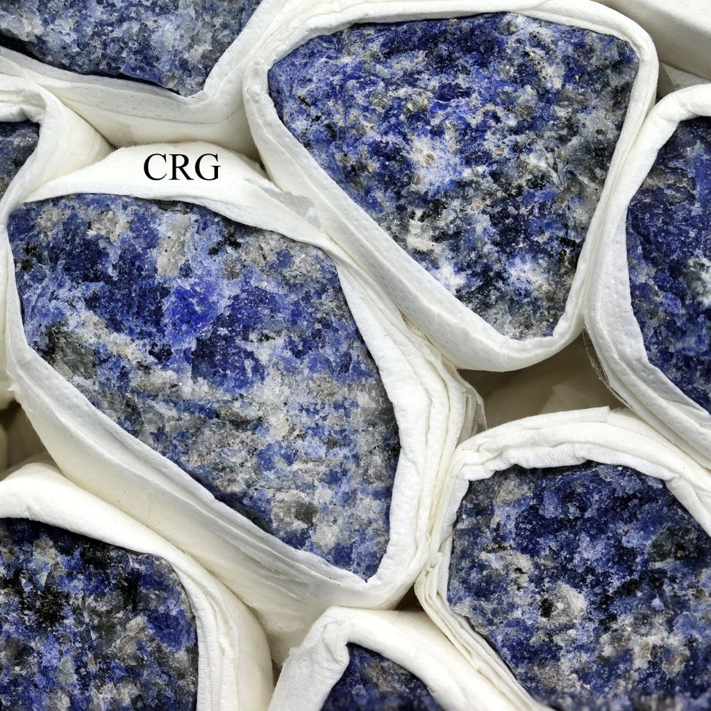 Brazilian Rough Sodalite / 12 PC. FLAT
