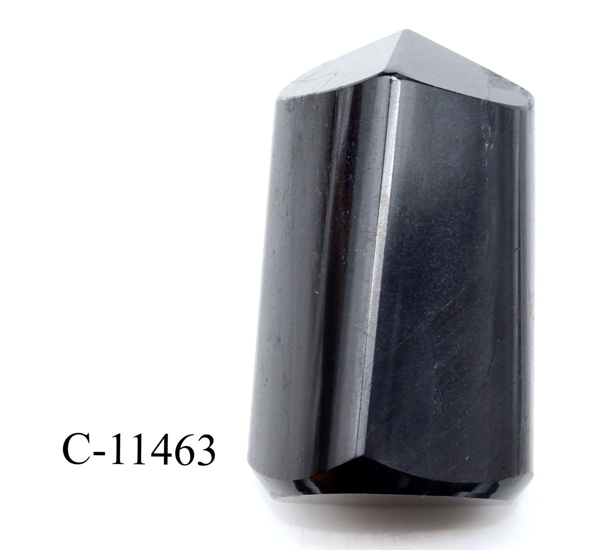 C-11463 Black Tourmaline Full Polished Tower 6.7oz.
