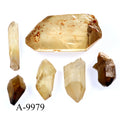 C-9979 Raw Natural Citrine Points 20-60 mm Avg 100 gram lot