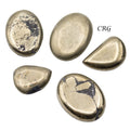 75 GRAM LOT - Pyrite Cabochons / Mixed Sizes