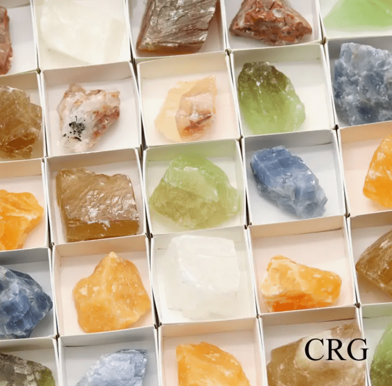 35 Piece Flat - Assorted Calcite
