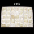 35 Piece Flat - Optical Calcite / 1.5-2.5" AVG
