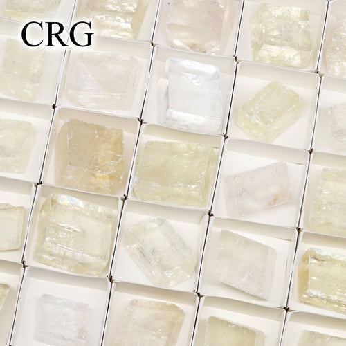 35 Piece Flat - Optical Calcite / 1.5-2.5" AVG