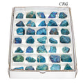 35 pieces flat - Chalcopyrite Rough
