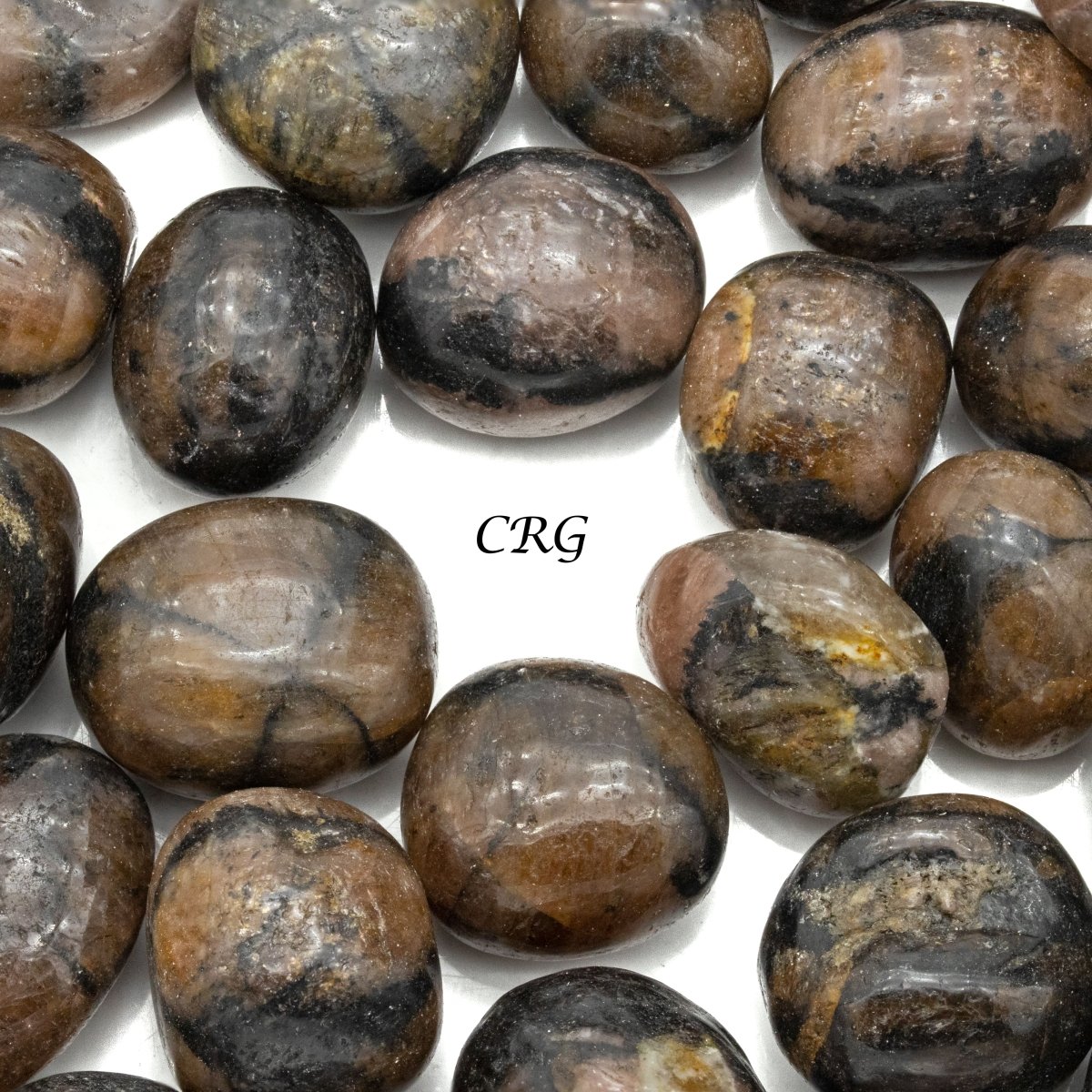 Chiastolite Tumbled 1 Kilo Lot