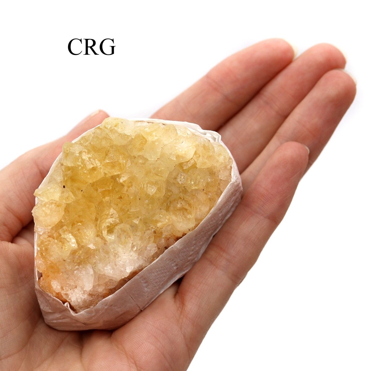 Citrine Clusters B GRADE - Medium Flat