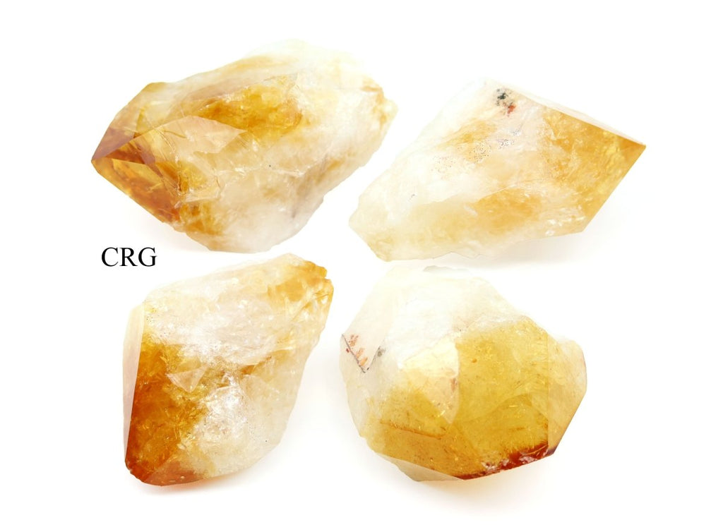 Citrine Points Extra Quality Medium Flat 50-75 mm avg