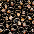 Citrine Ring - Gold Plated / MIXED SIZES