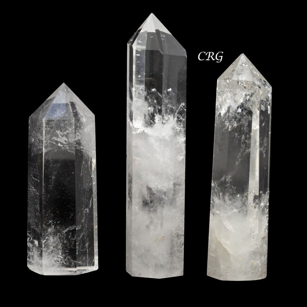 Clear Quartz Towers Top Quality - Limited 1 Lb.