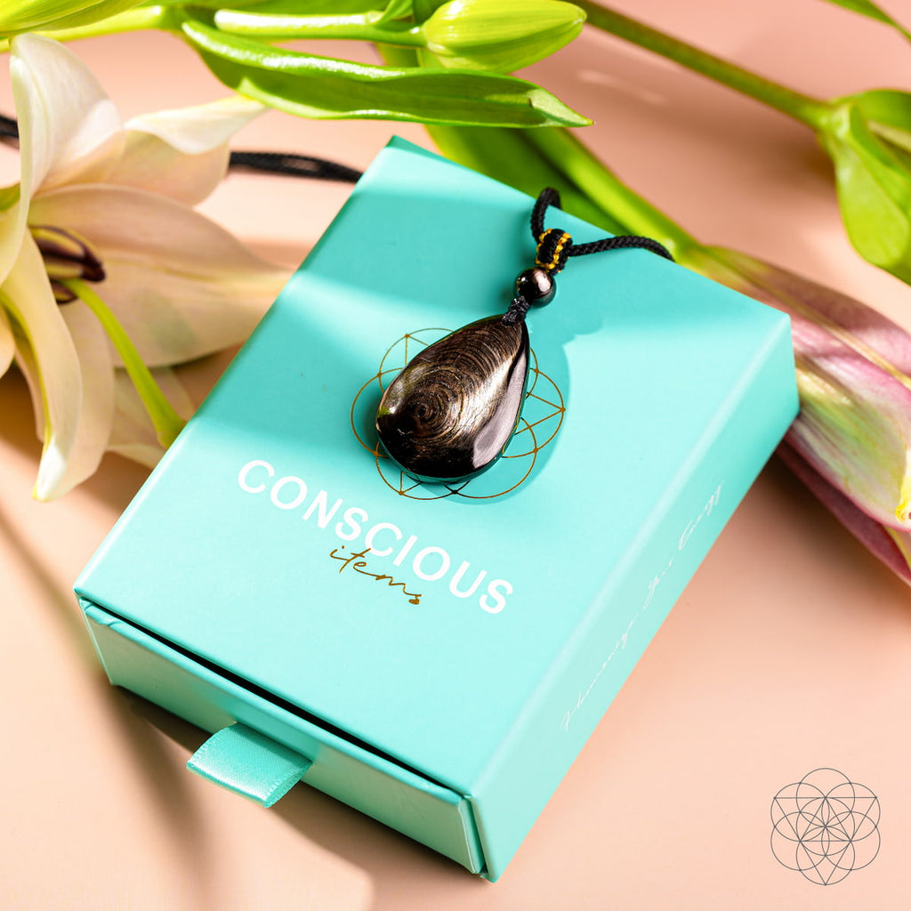 The ﻿Hypersthene Millionaire Manifestation Pendant