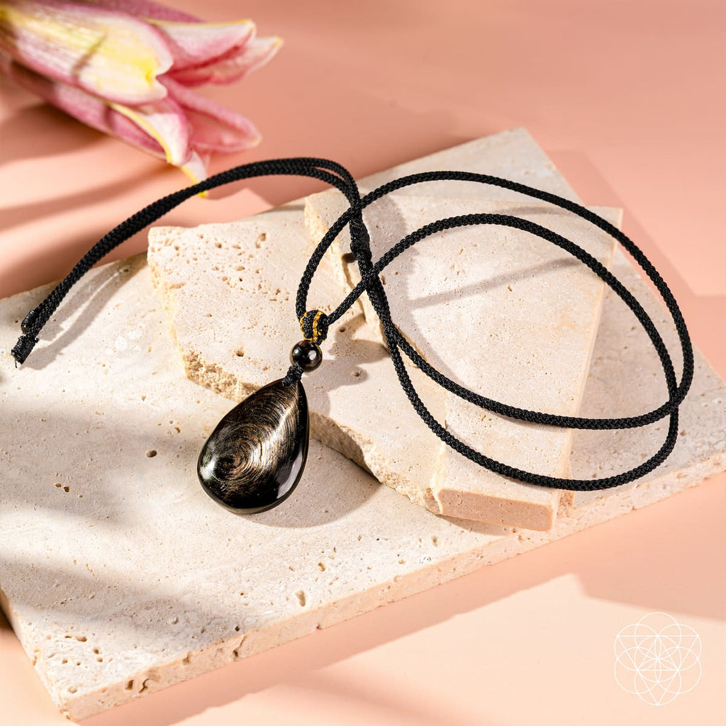 The ﻿Hypersthene Millionaire Manifestation Pendant