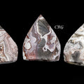 Crazy Lace Agate Flames / 3.5" AVG - 1 LB. LOT