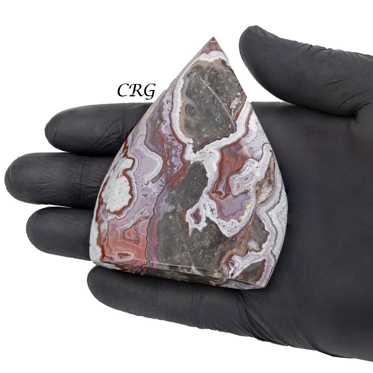 Crazy Lace Agate Flames / 3.5" AVG - 1 LB. LOT