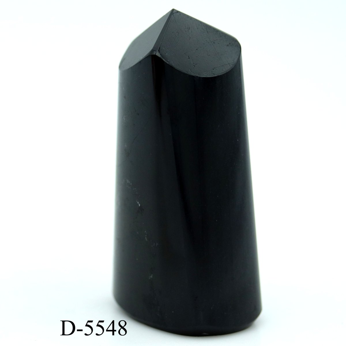 D-5548 Black Tourmaline Polished Tower 7.1oz