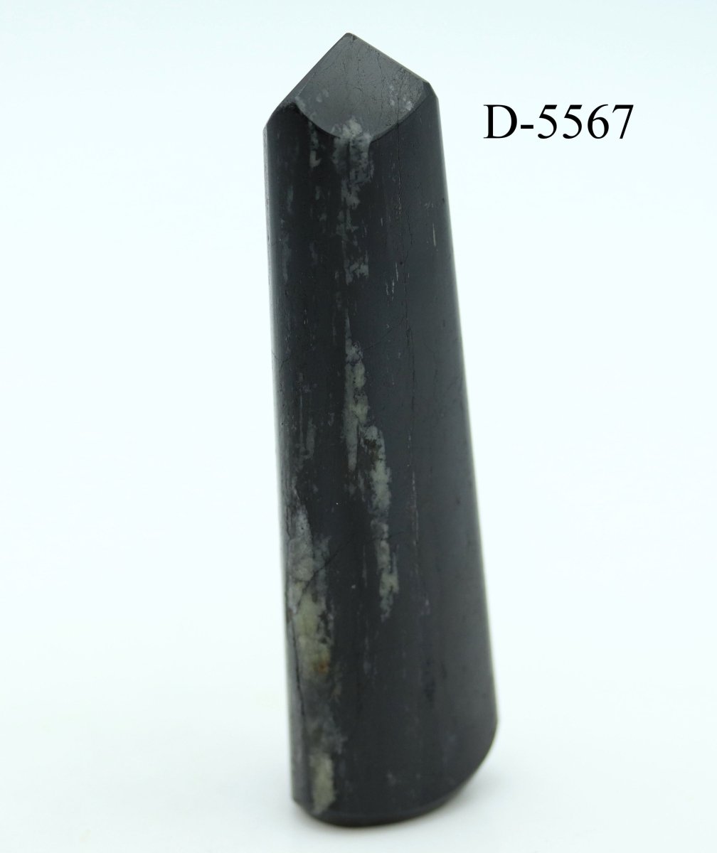 D-5567 Black Tourmaline Polished Tower 5.0oz