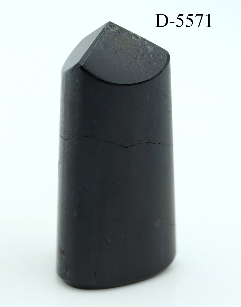 D-5571 Black Tourmaline Polished Tower 7.6oz