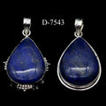 D-7543 Lapis 925 Sterling Silver Jewelry Lot