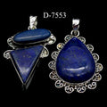 D-7553 Lapis 925 Sterling Silver Jewelry Lot