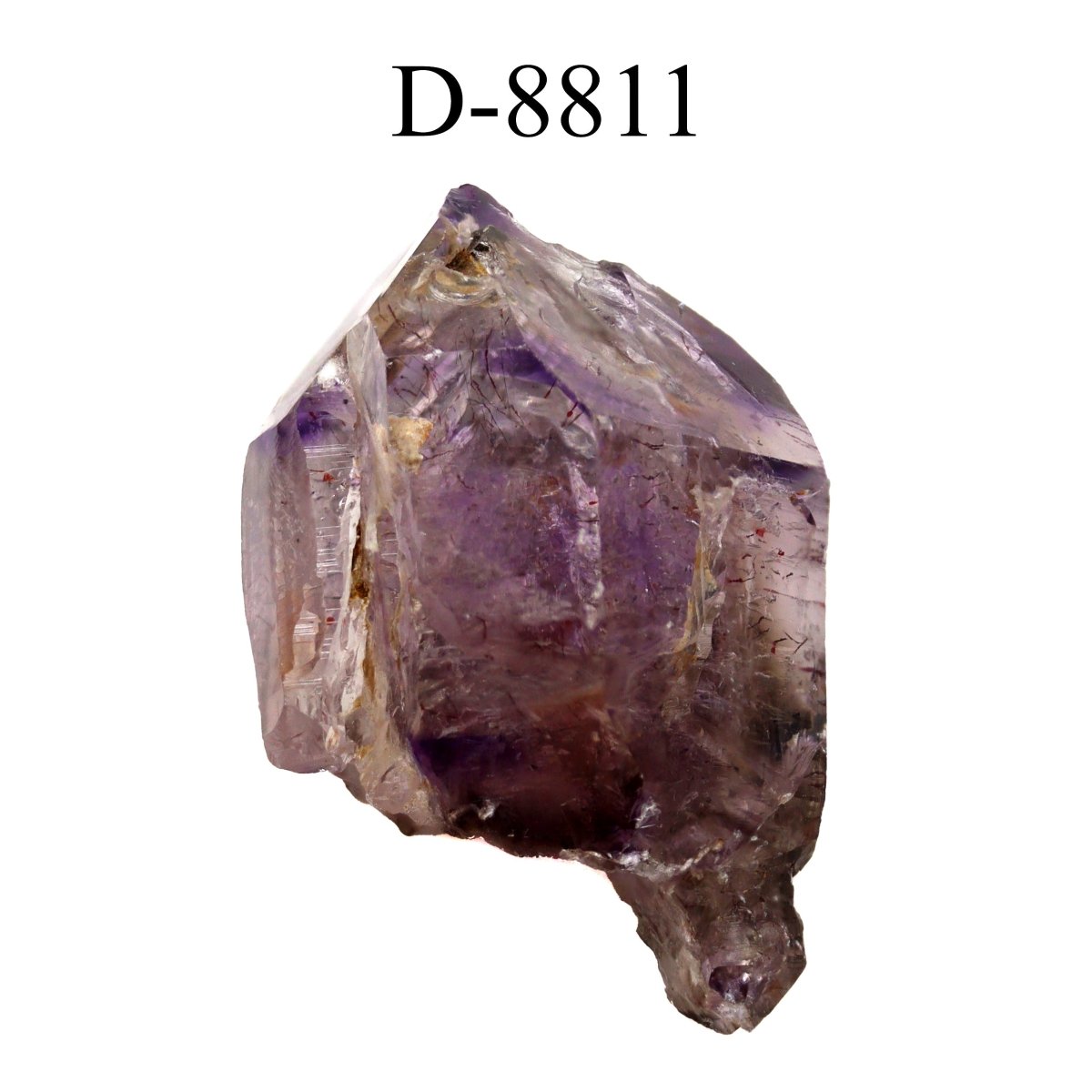 D-8811 Smoky Quartz Amethyst Scepter from Zambia 54 g
