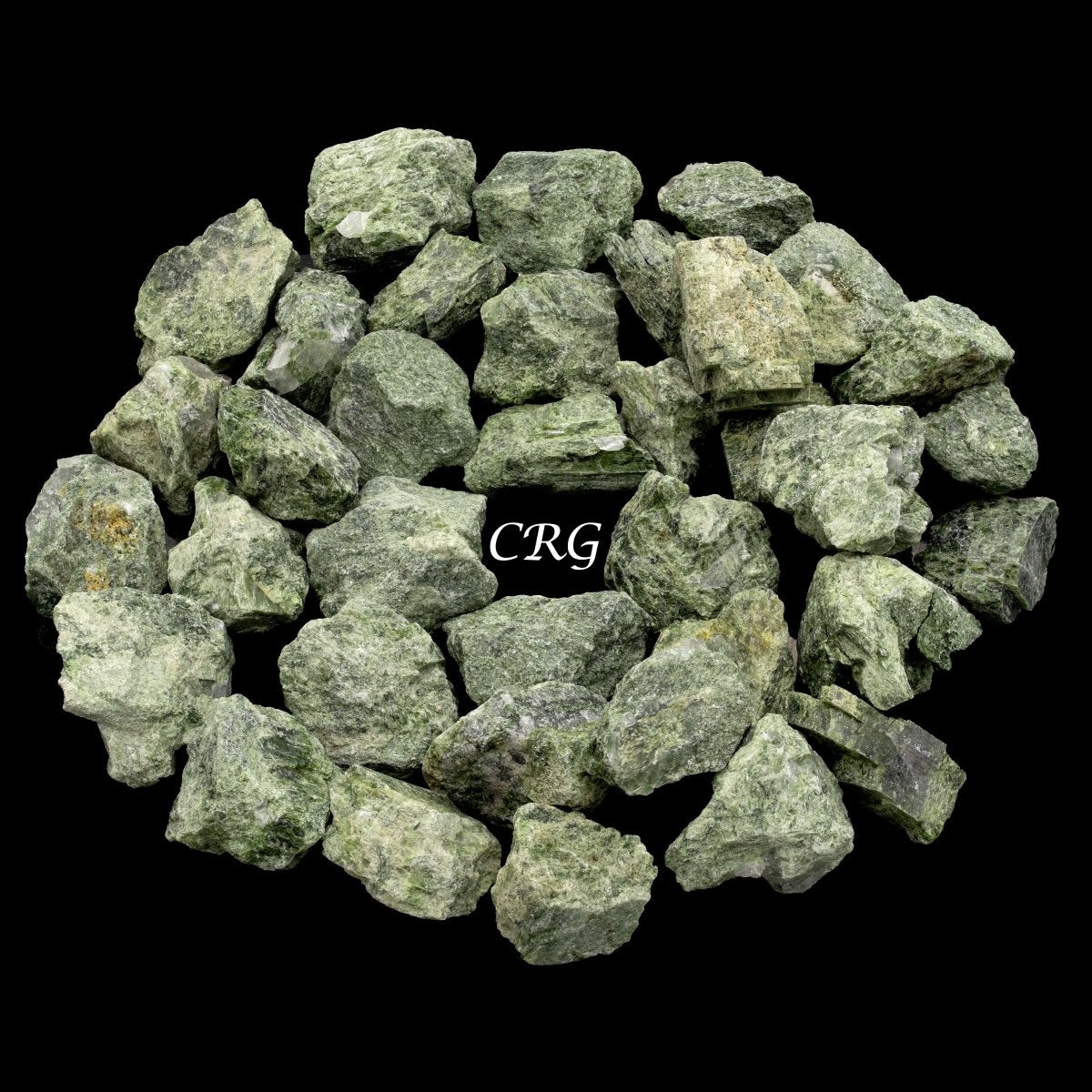 Rough Diopside / 1-2" AVG - 1 KILO LOT