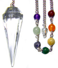 Crystal Quartz Chakra Pendulum for Pure Energy work