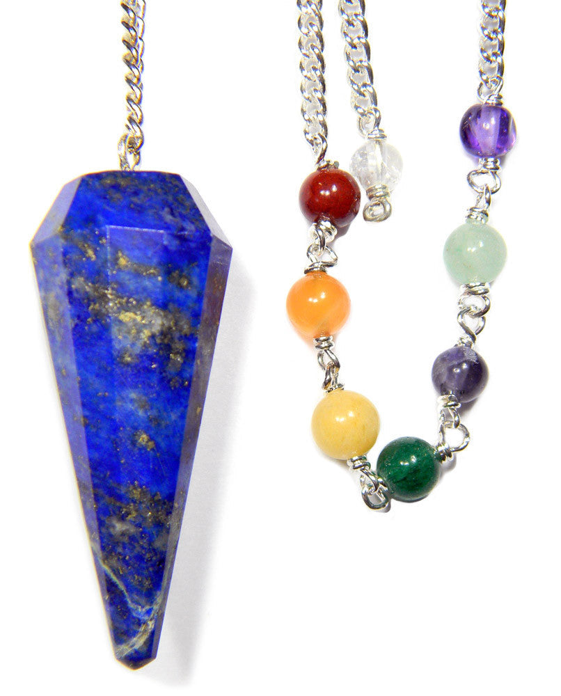 Lapis Chakra Pendulum for Acquiring Wisdom