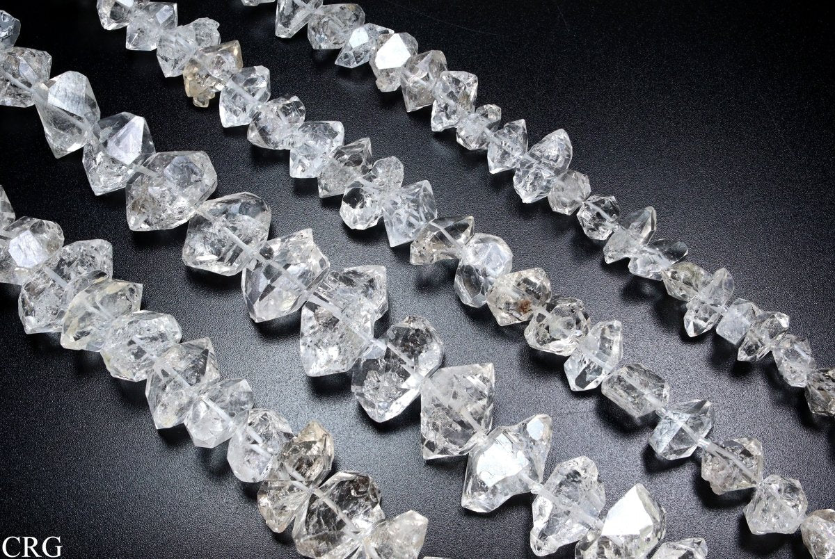 Diamond Quartz on Cord (16" long AVG) / Large 15-20 MM AVG
