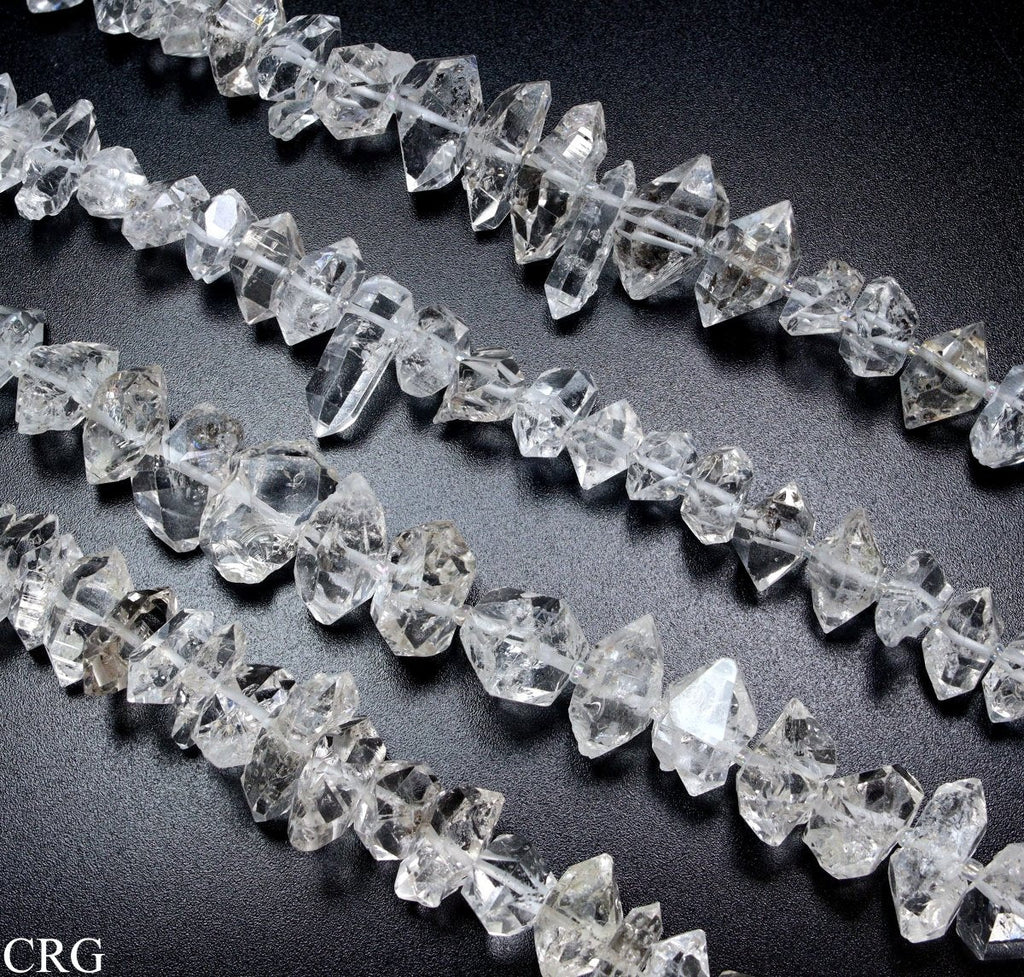 Diamond Quartz on Cord (16" long AVG) / Medium 13-17 MM AVG