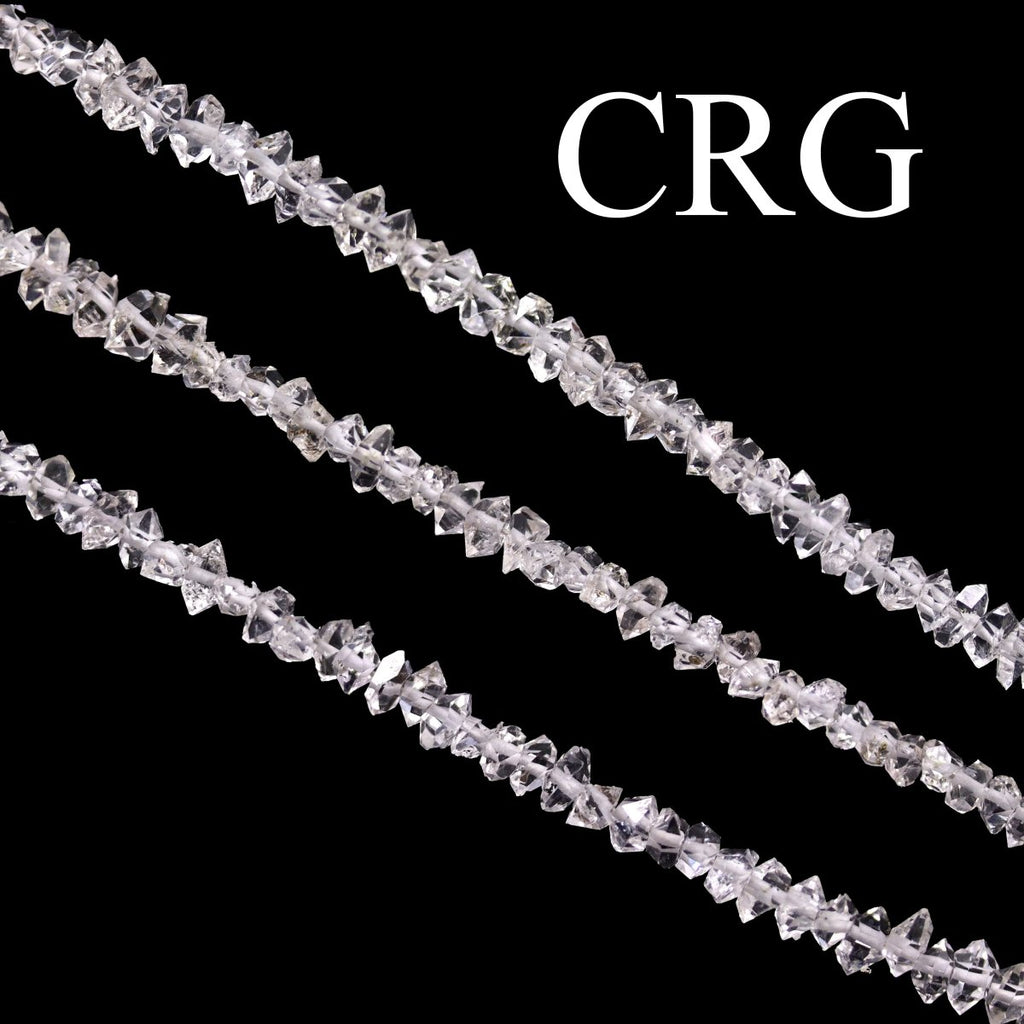 Diamond Quartz (on string) from Pakistan / 3-5 mm avg.