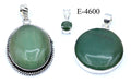 E-4600 Green Aventurine 925 Sterling Silver Jewelry