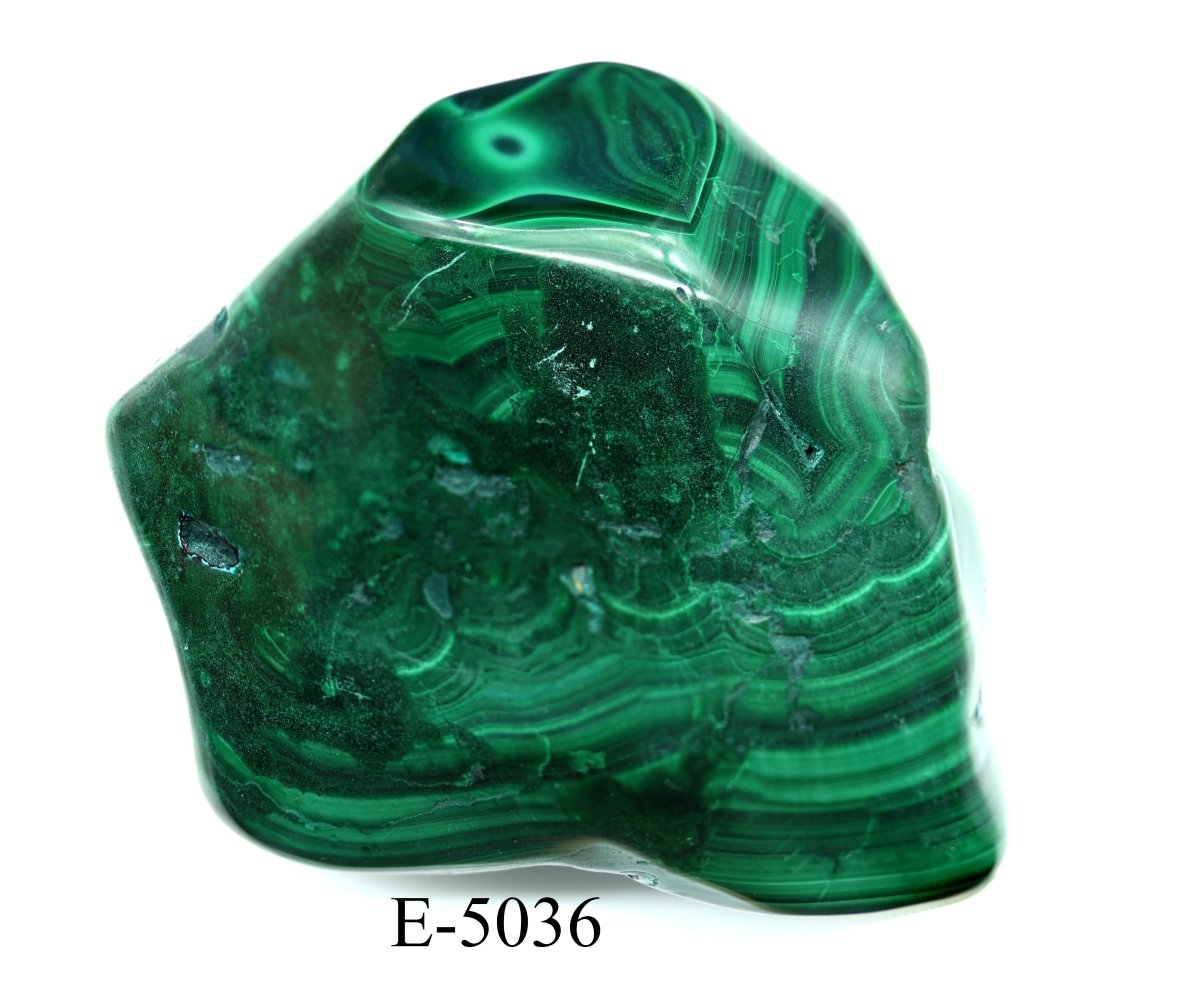 E-5036 Malachite Free Form (Zaire) - 34.1oz.