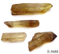 E-5688 Raw Natural Citrine Points 0.5-3.5in Avg 100 gram lot