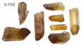 E-5702 Raw Natural Citrine Points 0.5-3.5in Avg 100 gram lot