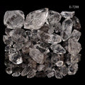 E-7288 Carbon Quartz Double Terminated Crystals - 20 gram lot