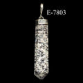 E-7803 Sterling Silver K2 Jasper Pendant - 42.5 mm.