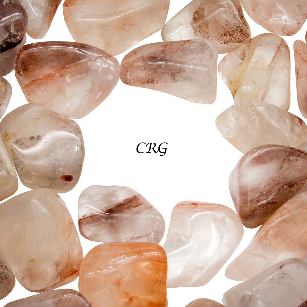 Tumbled Fire Quartz / 1-2" AVG - 1 KILO LOT