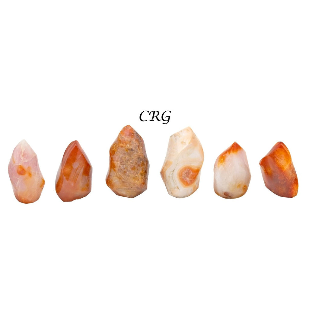 Mini Carnelian Agate Flames / 30-60mm AVG - 1 LB. LOT