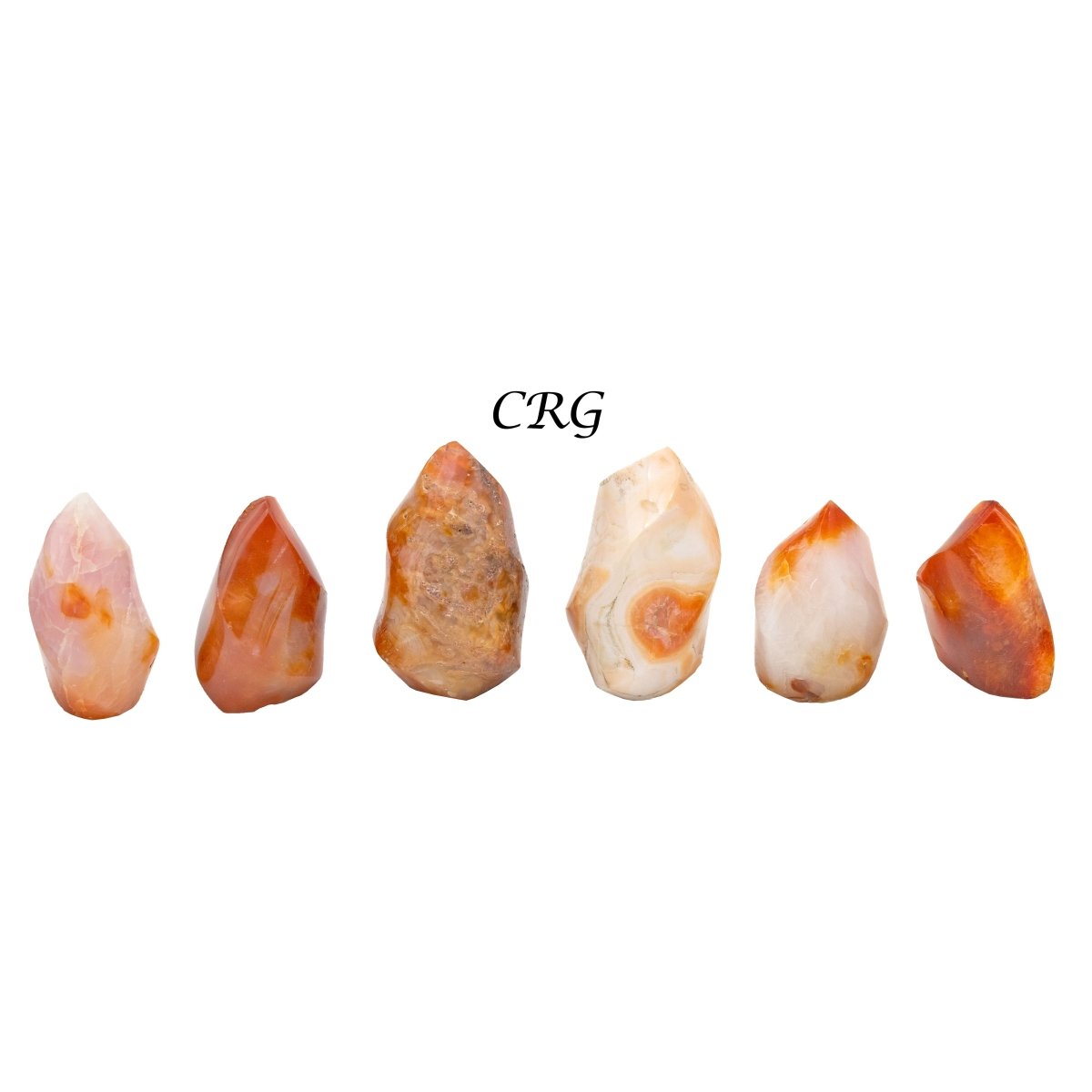 Mini Carnelian Agate Flames / 30-60mm AVG - 1 LB. LOT