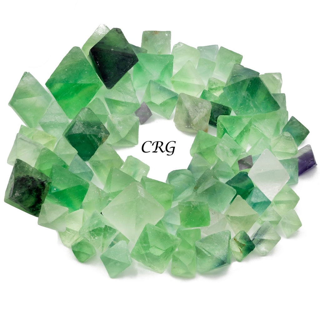 Octahedral Fluorite Crystals / 10-30mm AVG - 1 LB. LOT