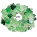 Octahedral Fluorite Crystals / 10-30mm AVG - 1 LB. LOT