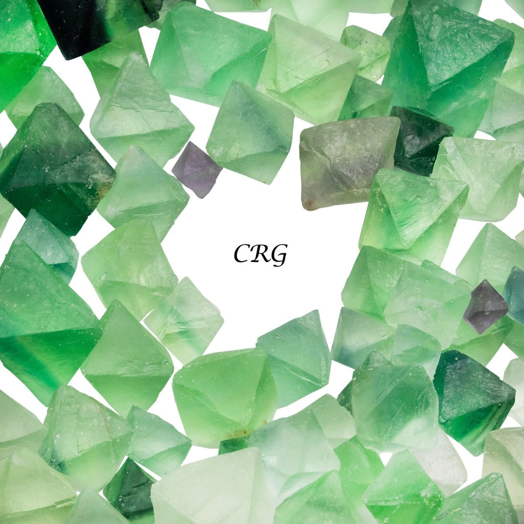 Octahedral Fluorite Crystals / 10-30mm AVG - 1 LB. LOT