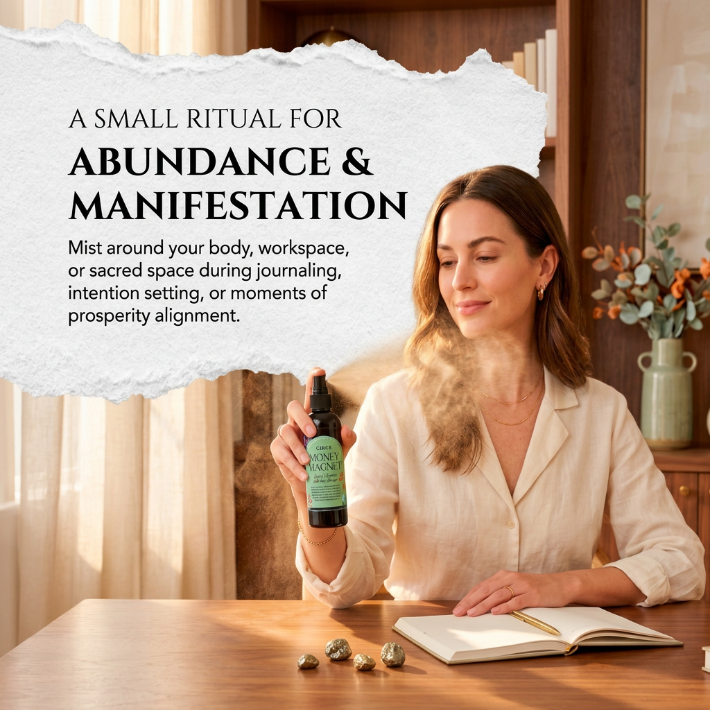 Prosperity Smudge Spray — Money Magnet Ritual Mist
