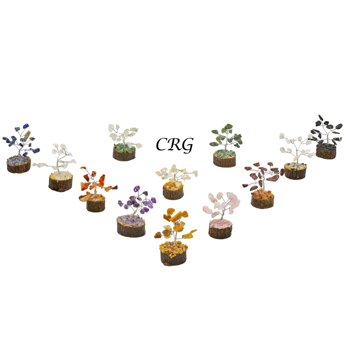 12 Pc - Small Gemstone Tree