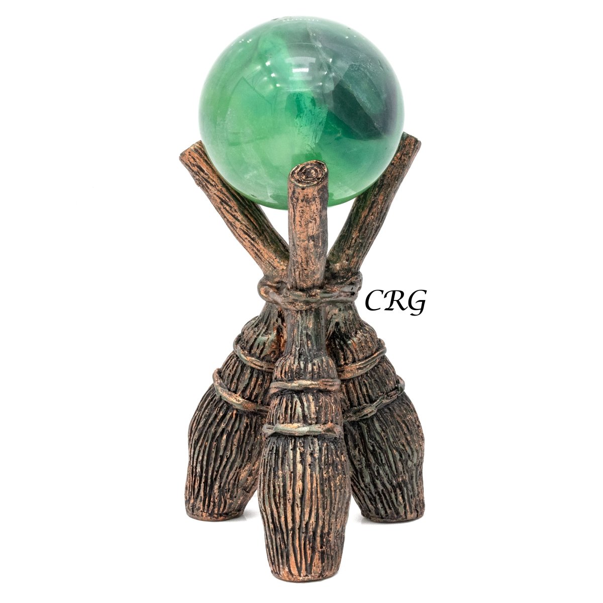 Broomstick Sphere Stand Set of 2