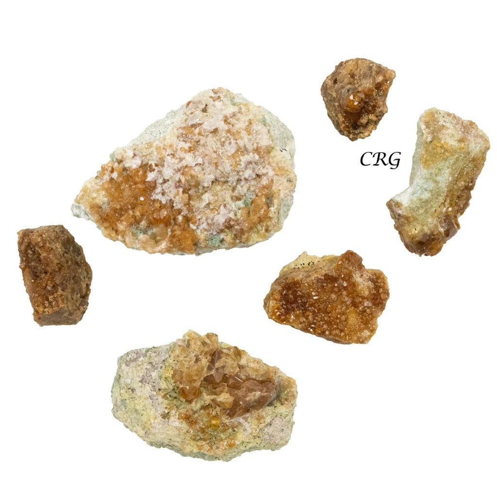 Hessonite Garnet Rough Specimens from Pakistan (8 Oz)