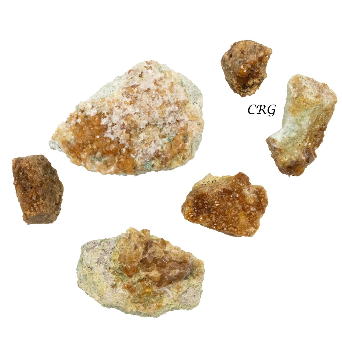 Hessonite Garnet Rough Specimens from Pakistan (8 Oz)